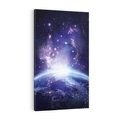 Obraz na płótnie 80x120 - Podróż w kosmiczną przestrzeń - kosmos, ziemia