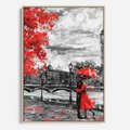 Obraz w ramie 50x70 - Big Ben w Londynie - londyn, big ben - rama drewno
