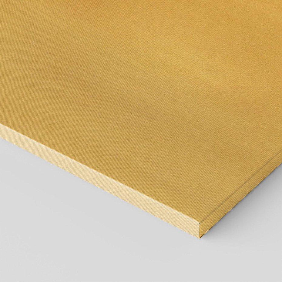 Obraz na płótnie 120x60 - Harmonia migoczących ognisk - intensywne ciepłe kolory, słoneczny żółty