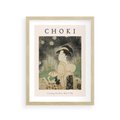 Plakat w ramie 30x40 - Sztuki Choki w Twoim Domu - reprodukcja, rycina - rama drewno