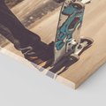Obraz na płótnie 120x80 - Deskorolkowa Ekstaza Sportu - deskorolka, skateboard
