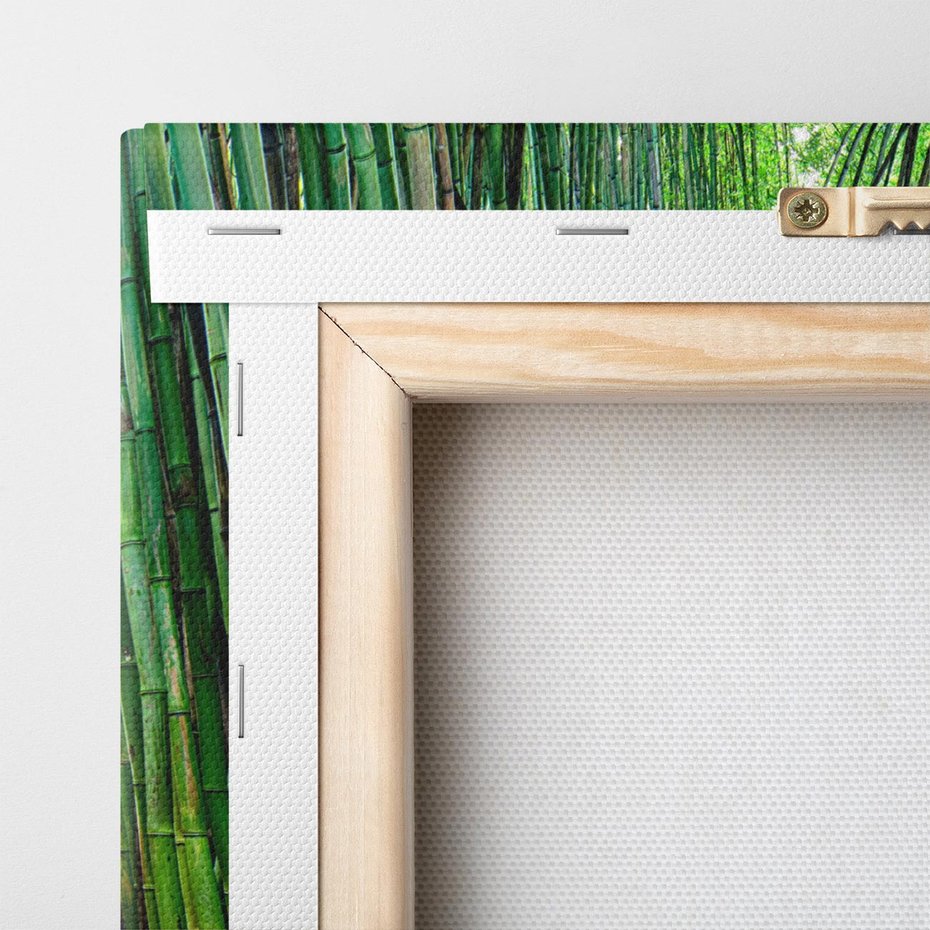 Obraz na płótnie 70x50 - Spacer wśród lasu - ścieżka, las