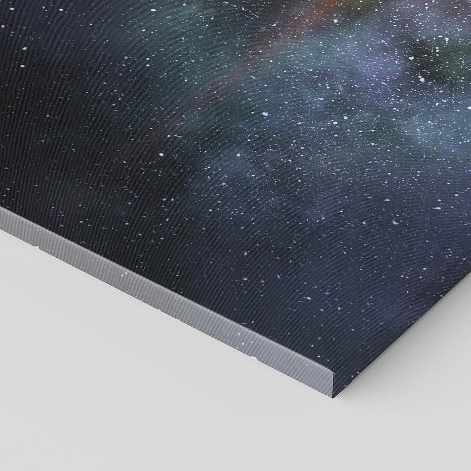 Obraz na płótnie 120x60 - Fascynująca kosmiczna aura - kosmos, ziemia