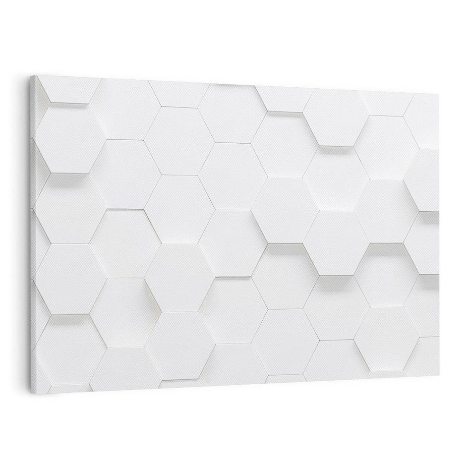 Obraz na płótnie 70x50 - Intrygujący Wymiar - geometria, 3D