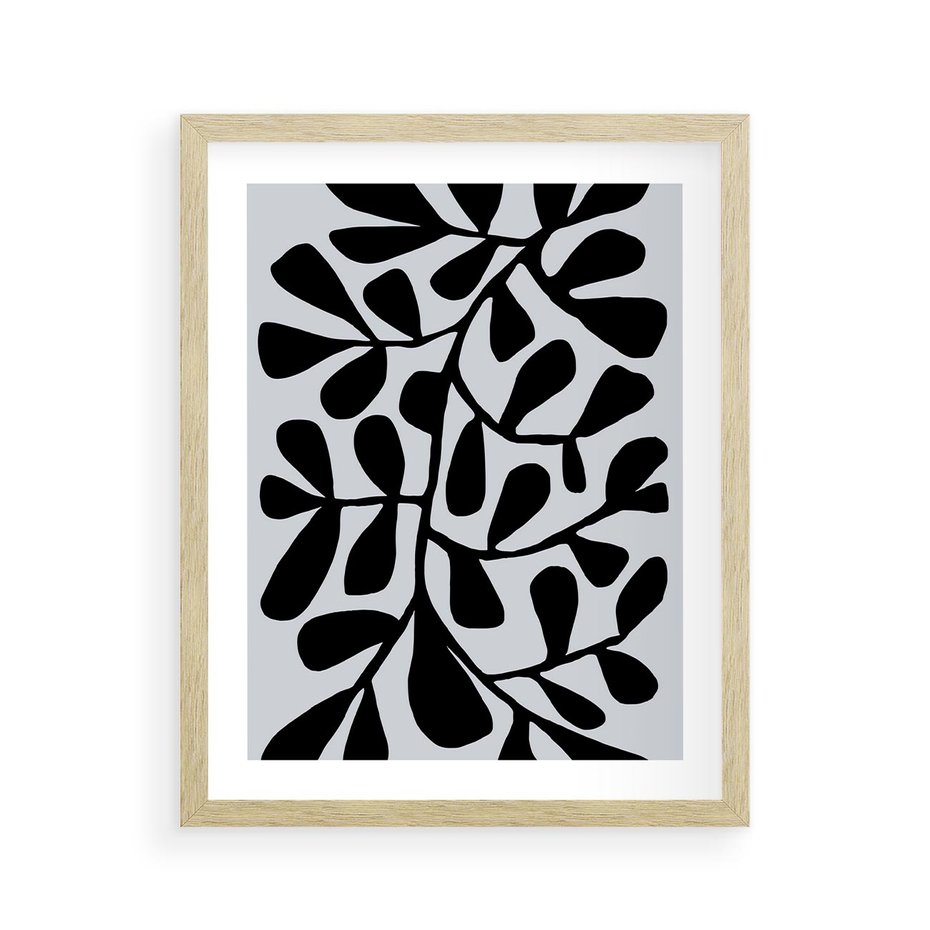 Plakat w ramie 40x50 - Echa Wyobraźni - matisse, sztuka nowoczesna - rama drewno