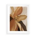 Plakat w ramie 50x70 - Wyraz Luksusu - sztuka, nowoczesna - rama biała