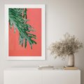 Plakat bez ramy 50x70 - Energetyczna Eksplozja Natury - liście, kolor