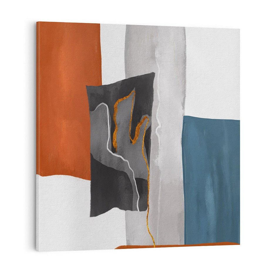 Obraz na płótnie 70x70 - Nowoczesna geometria - nowoczesny, geometryczny