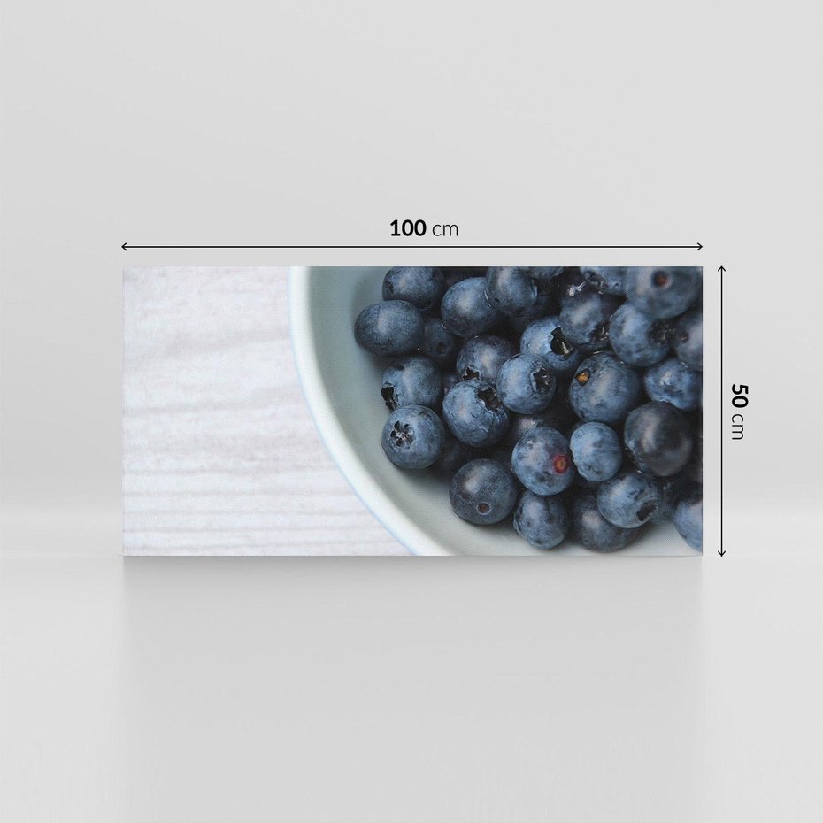 Obraz na płótnie 100x50 - Borówki Leśna Harmonia - borówki, owoce