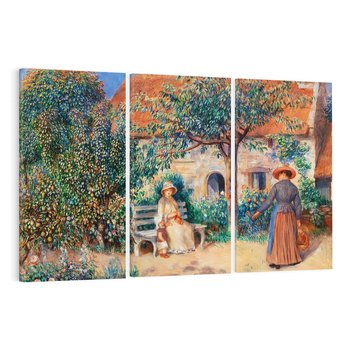 Obraz na płótnie 120x80 - In Brittany (En Bretagne) (1886), Pierre-Auguste Renoir - Reprodukcja - reprodukcja, obraz na płótnie
