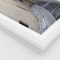 Plakat w ramie 30x40 - Uroki Włoskiej Uliczki - włoska, uliczka - rama biała