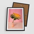 Plakat w ramie 50x70 - Egzotyczna monstera - monstera, liść - rama czarna