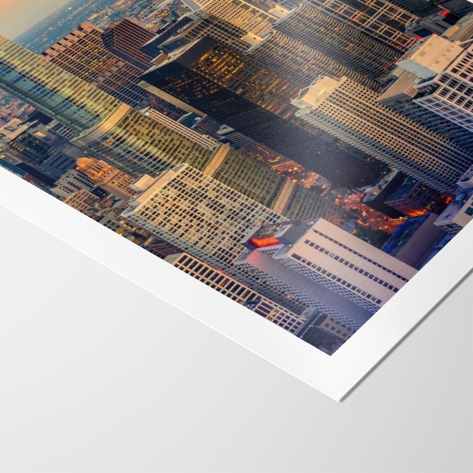 Plakat bez ramy 50x70 - Wieżowce Nowego Jorku - Manhattan, wieżowce