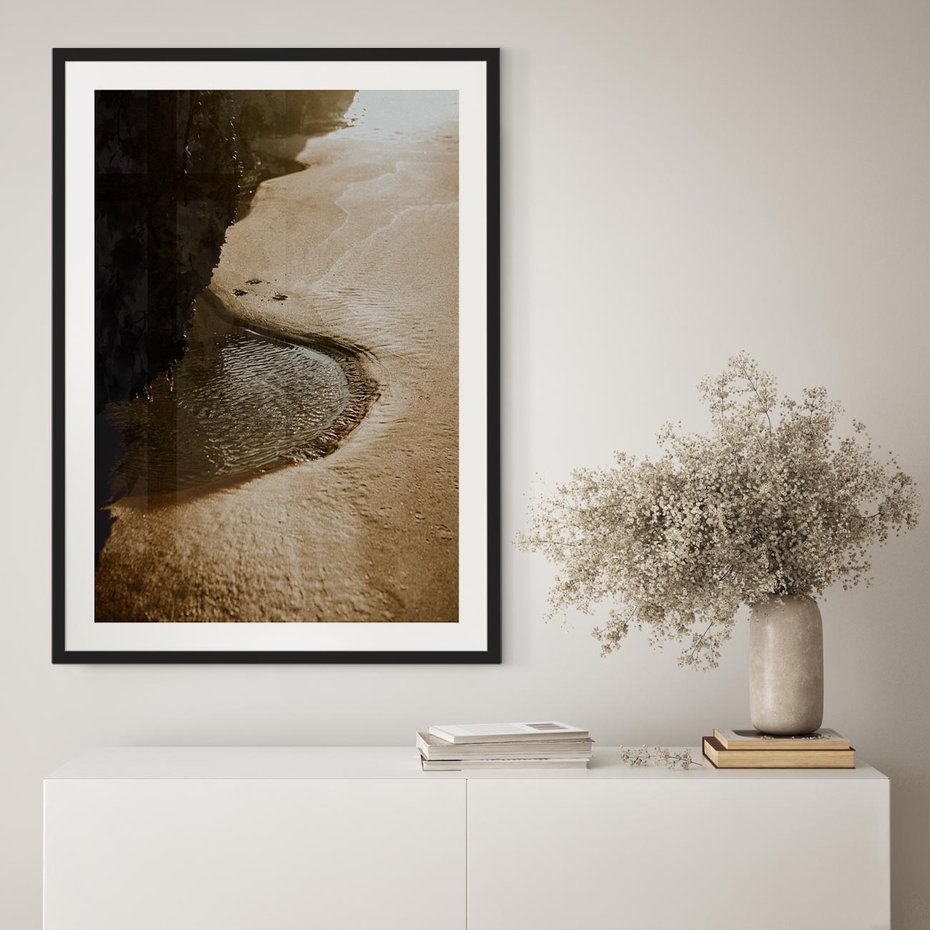 Plakat bez ramy 30x40 - Relaksujący Raj - plaża, morze