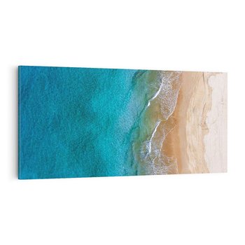 Obraz na płótnie 140x70 - Spokój nad morzem - morze, plaża