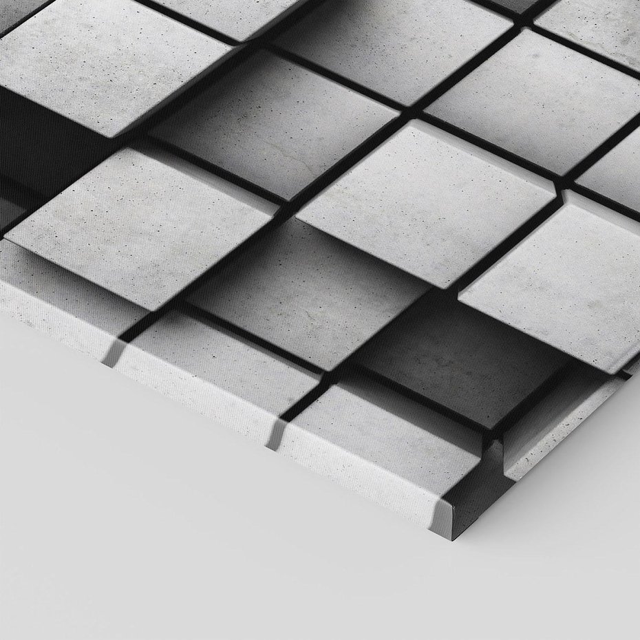 Obraz na płótnie 120x80 - Abstrakcyjne 3D kwadraty - 3D, abstrakcja