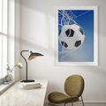 Plakat bez ramy 30x40 - Pasja na Plaży - piłka, siatka