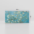 Obraz na płótnie 100x50 - Almond blossom 1890, Vincent van Gogh - Reprodukcja - reprodukcja, obraz na płótnie