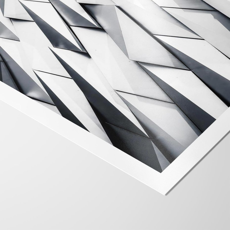 Plakat bez ramy 30x40 - Geometryczna Nowoczesność - nowoczesna architektura, gemetryszne formy