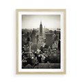 Plakat w ramie 50x70 - Dusza wielkiego miasta - Manhattan, Nowy Jork - rama drewno
