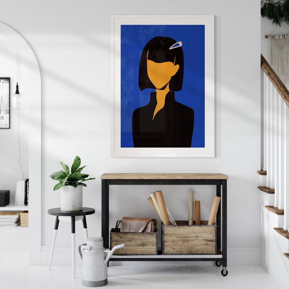 Plakat bez ramy 21x30 - Energetyczne Zestawienie - sztuka nowoczesna, plakat