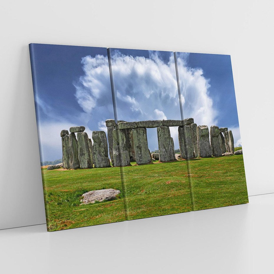 Obraz na płótnie 120x80 - Stonehenge: Tajemnica starożytności - Stonehenge, UK