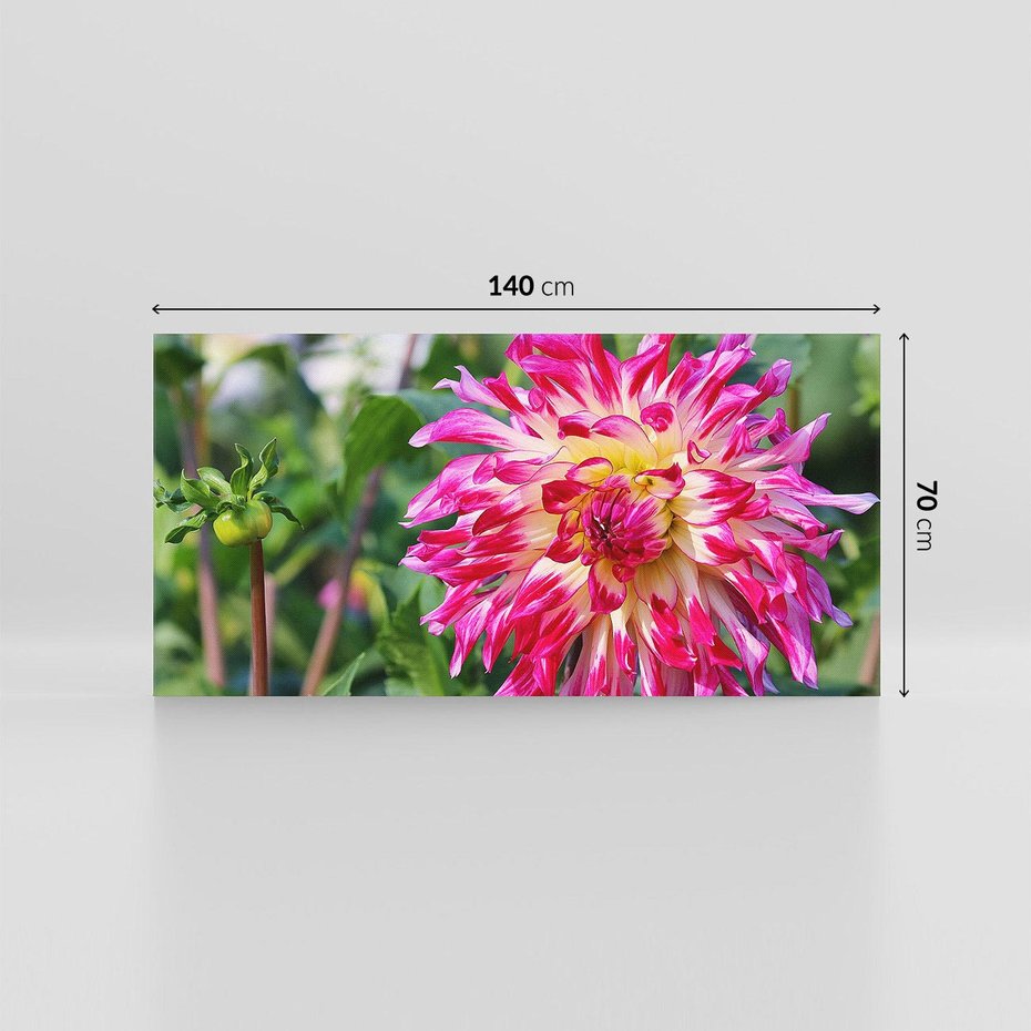 Obraz na płótnie 140x70 - Kwiatowe impresje natury - kwiat, kwiaty