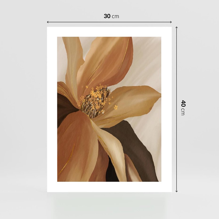 Plakat bez ramy 30x40 - Wyraz Luksusu - sztuka, nowoczesna