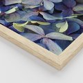 Zestaw obrazy w ramie 40x50 galeria - Suche, kwiaty, hortensje, boho - rama drewno