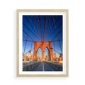 Plakat w ramie 50x70 - Most architektoniczne arcydzieło - most, architektura - rama drewno