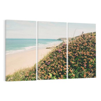 Obraz na płótnie 120x80 - Perspektywa Klifu - fotografia, ocean