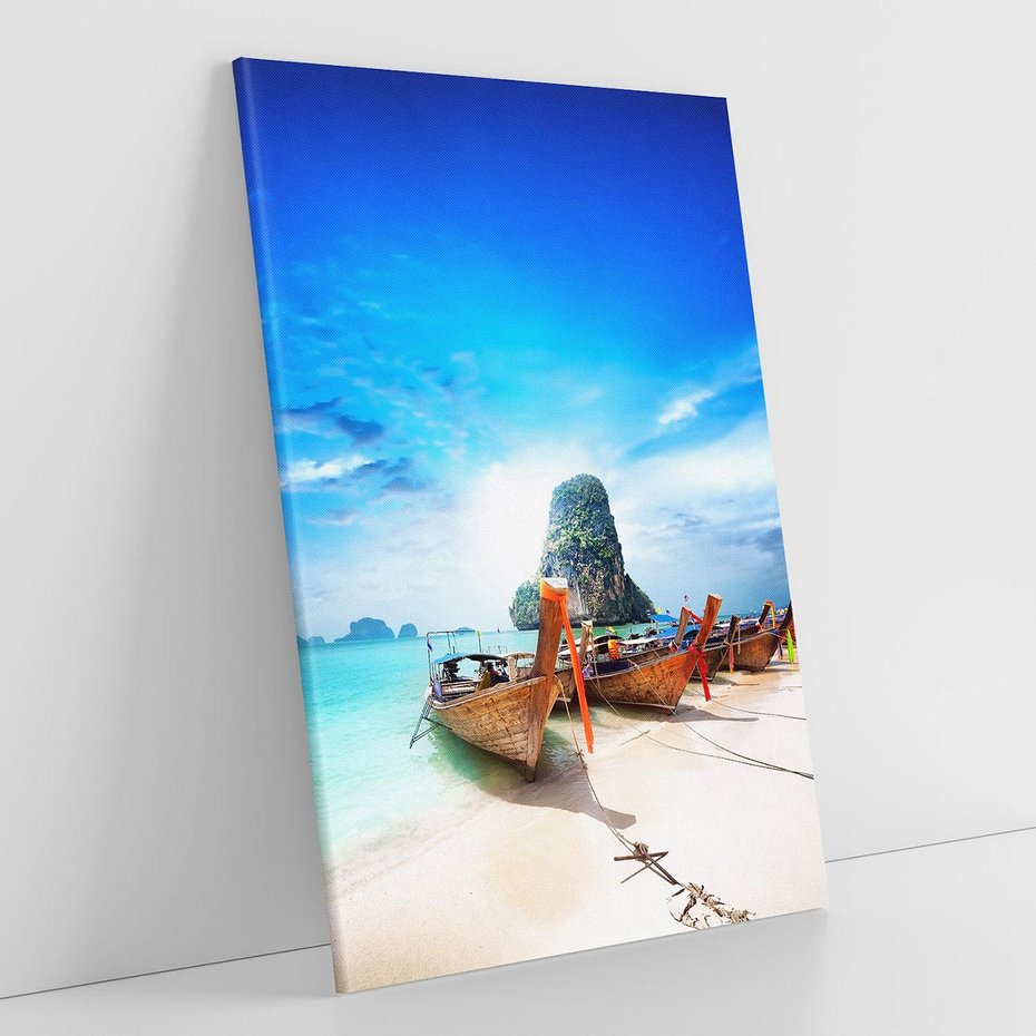 Obraz na płótnie 80x120 - Morze na Łodzi - morze, łódź