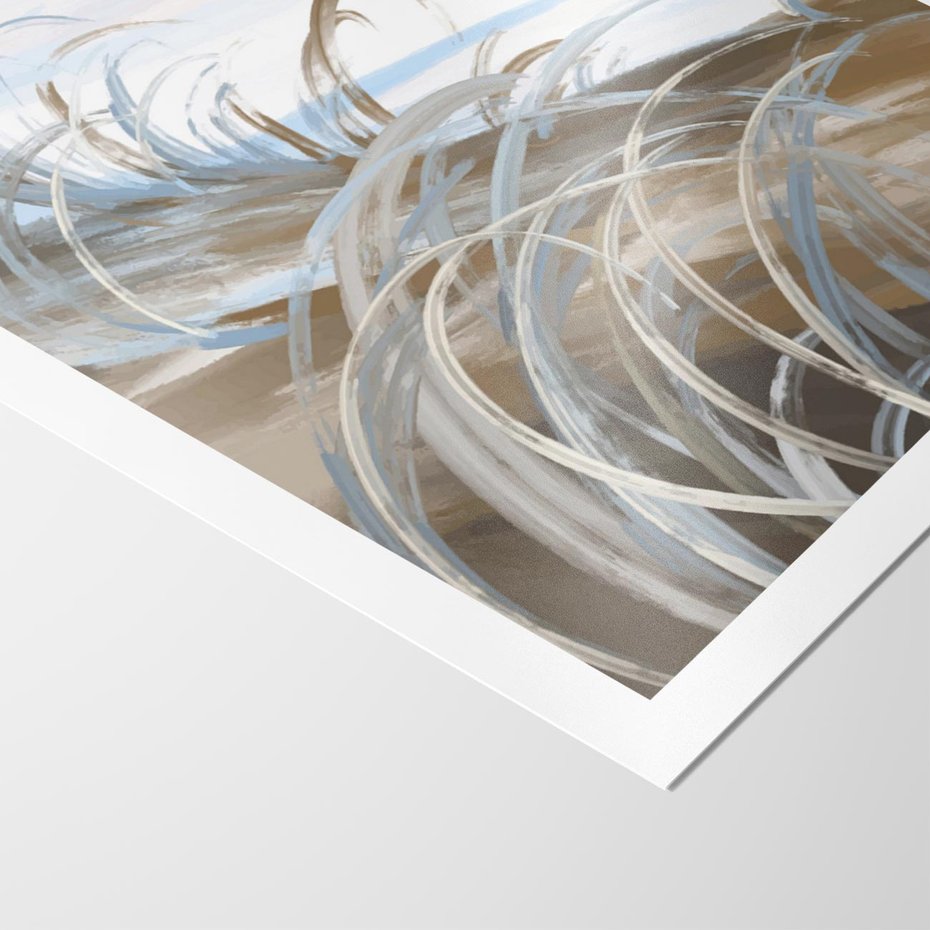 Plakat bez ramy 50x70 - Zaklęty Wschód - akwarela, obraz