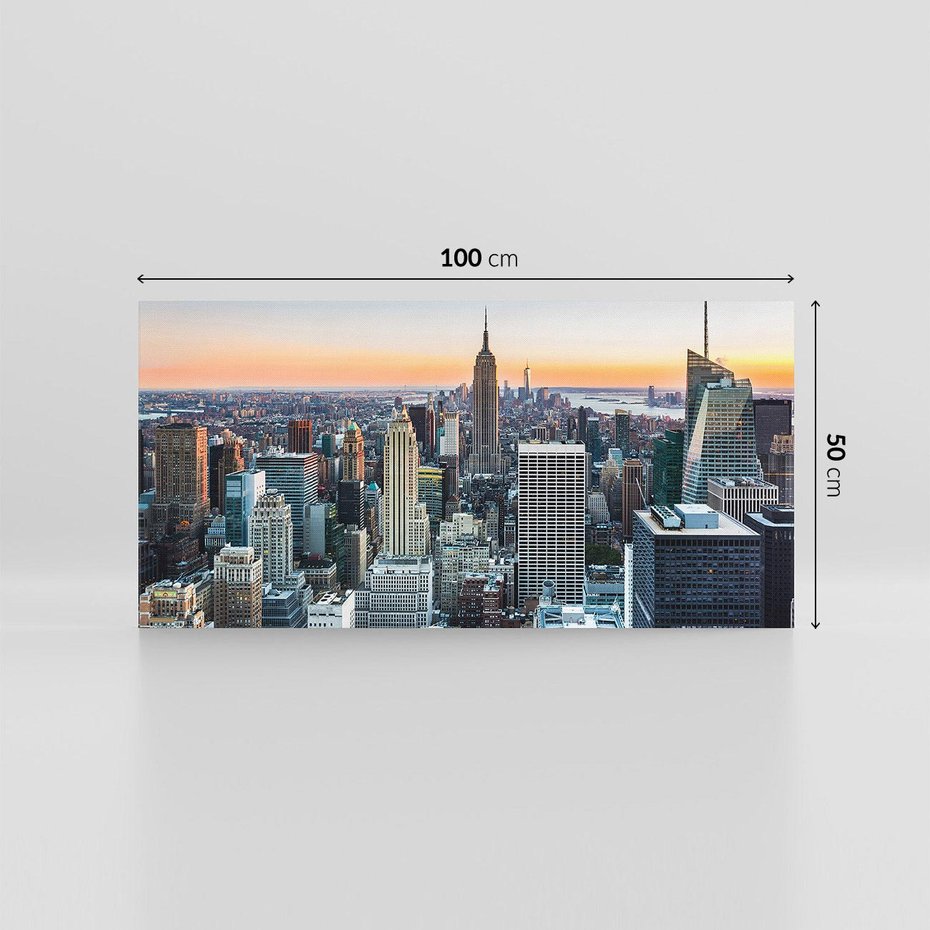 Obraz na płótnie 100x50 - Pulsujący Nowy Jork - New York, miasto