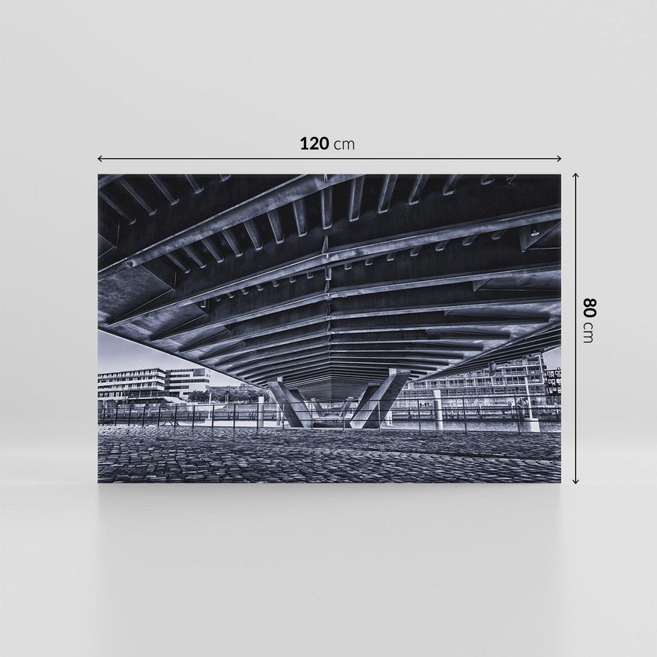 Obraz na płótnie 120x80 - Most miasto architektura - most, miasto