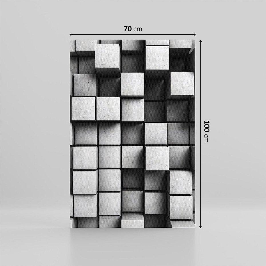 Obraz na płótnie 70x100 - Geometryczne Elegancje - nowoczesny, geometryczny