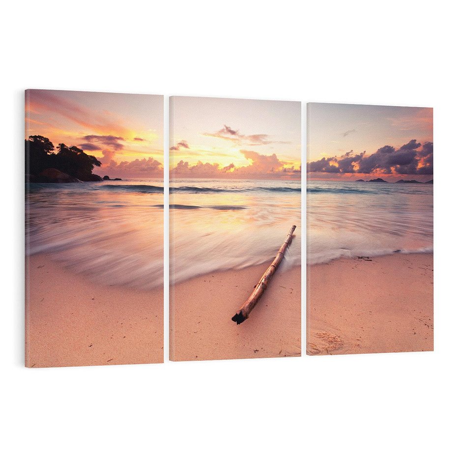 Obraz na płótnie 120x80 - Magia Morza - plaża, morze