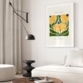 Plakat bez ramy 30x40 - Kreatywne Wibracje - sztuka nowoczesna, kolorowe kwiaty