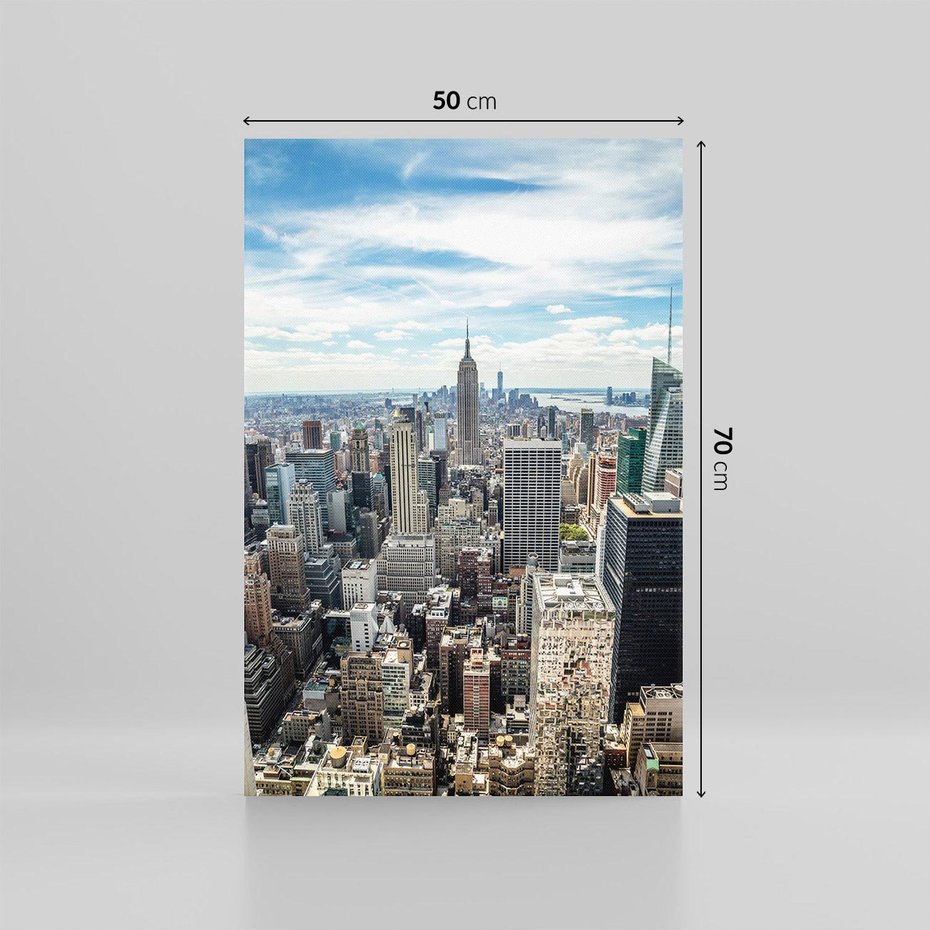 Obraz na płótnie 50x70 - Duch Nowego Jorku - Manhattan, Nowy Jork