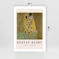 Plakat bez ramy 21x30 - Sztuka Klimta - gustav klimt, pocałunek