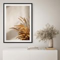 Plakat bez ramy 30x40 - Swobodne trawy boho - boho, suche