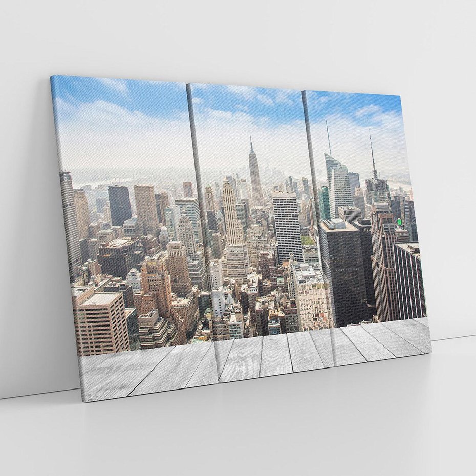 Obraz na płótnie 120x80 - Nowojorska energia miejsca - Nowy Jork, miasto