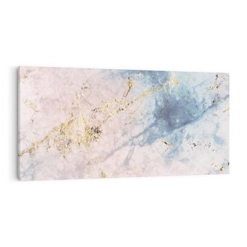 Obraz na płótnie 140x70 - Luksusowa Dekoracja - marmur, złoto