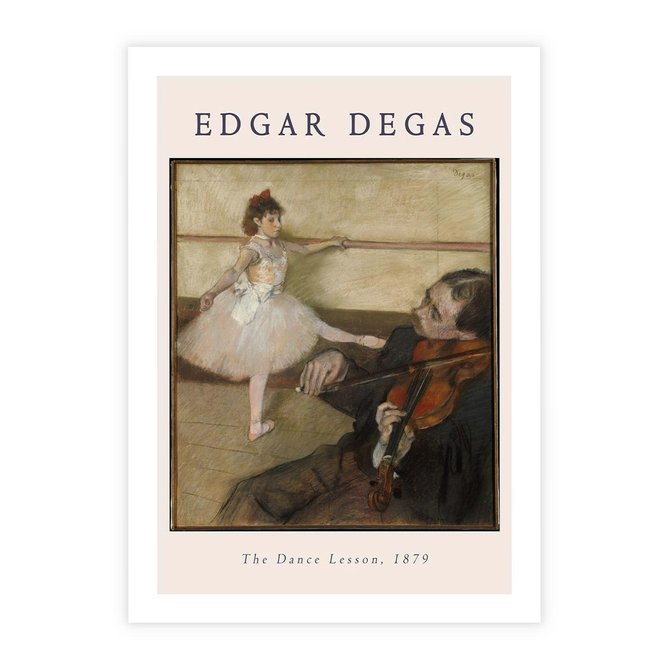 Plakat bez ramy 40x50 - Klasyka Baletu - Edgar Degas, reprodukcja obrazu