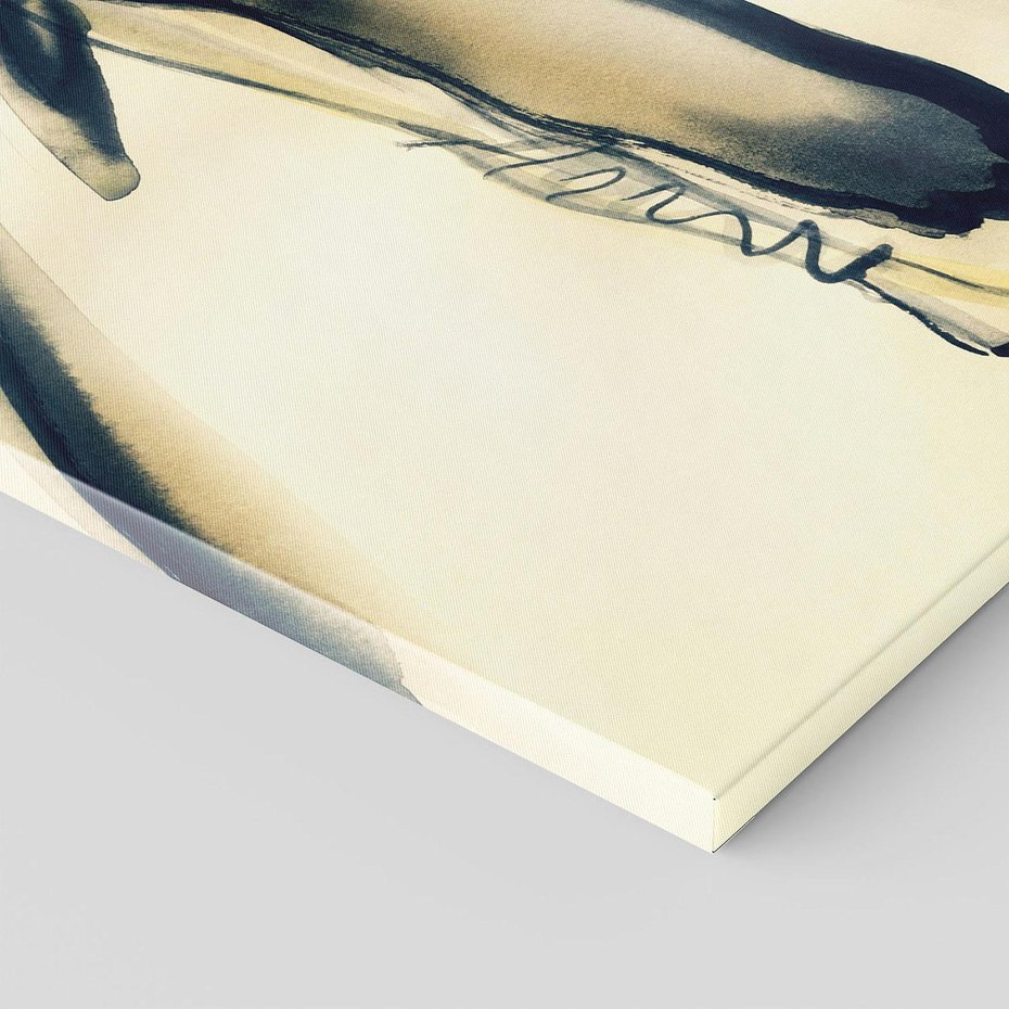 Obraz na płótnie 70x100 - Ekspresja Wyrazu - abstrakcja, kobieta