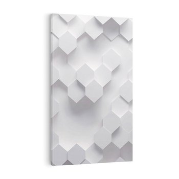 Obraz na płótnie 80x120 - Kreatywna Forma - geometryczny, 3D