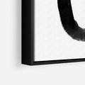 Obraz w ramie 50x70 - Kształtując Granice - abstrakcja, minimalizm - rama czarna