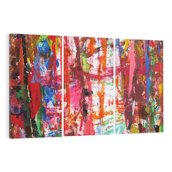 Obraz na płótnie 120x80 - Abstrakcja: wyraz emocji - abstrakcja