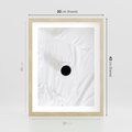 Plakat w ramie 30x40 - Prostota Rytuału - fotografia, minimalizm - rama drewno