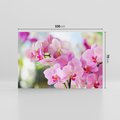 Obraz na płótnie 100x70 - Elegancja orchidei - orchidea, kwiaty